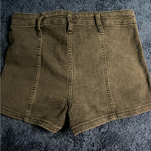 Wild Fable black high rise jean shorts size 0 !!!message before purchase!!! - Picture 5 of 7